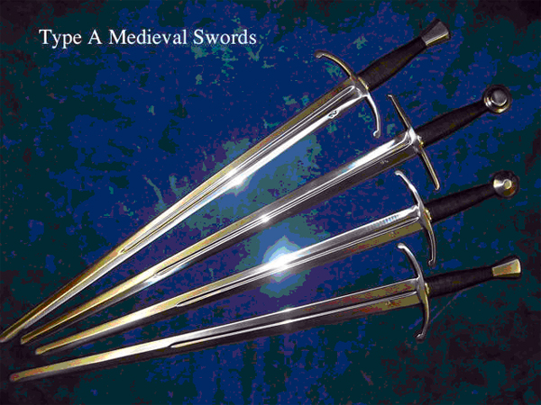 Type A Medieval Swords
